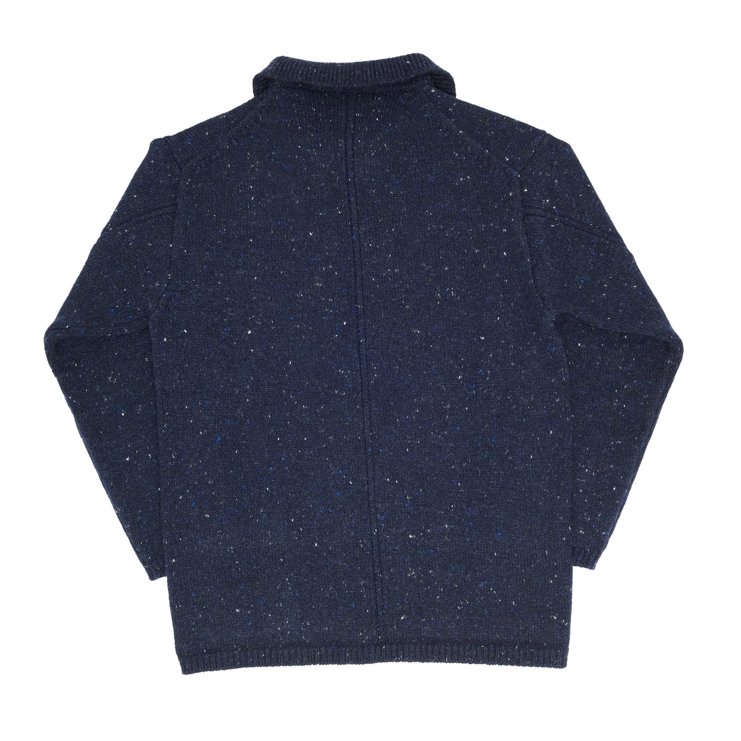 Navy Fleck Relaxed Jacket
