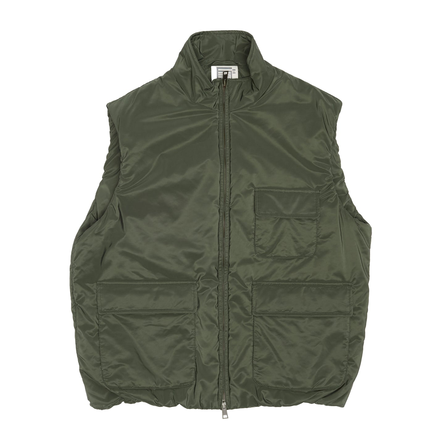 Olive Nylon Flak Jacket