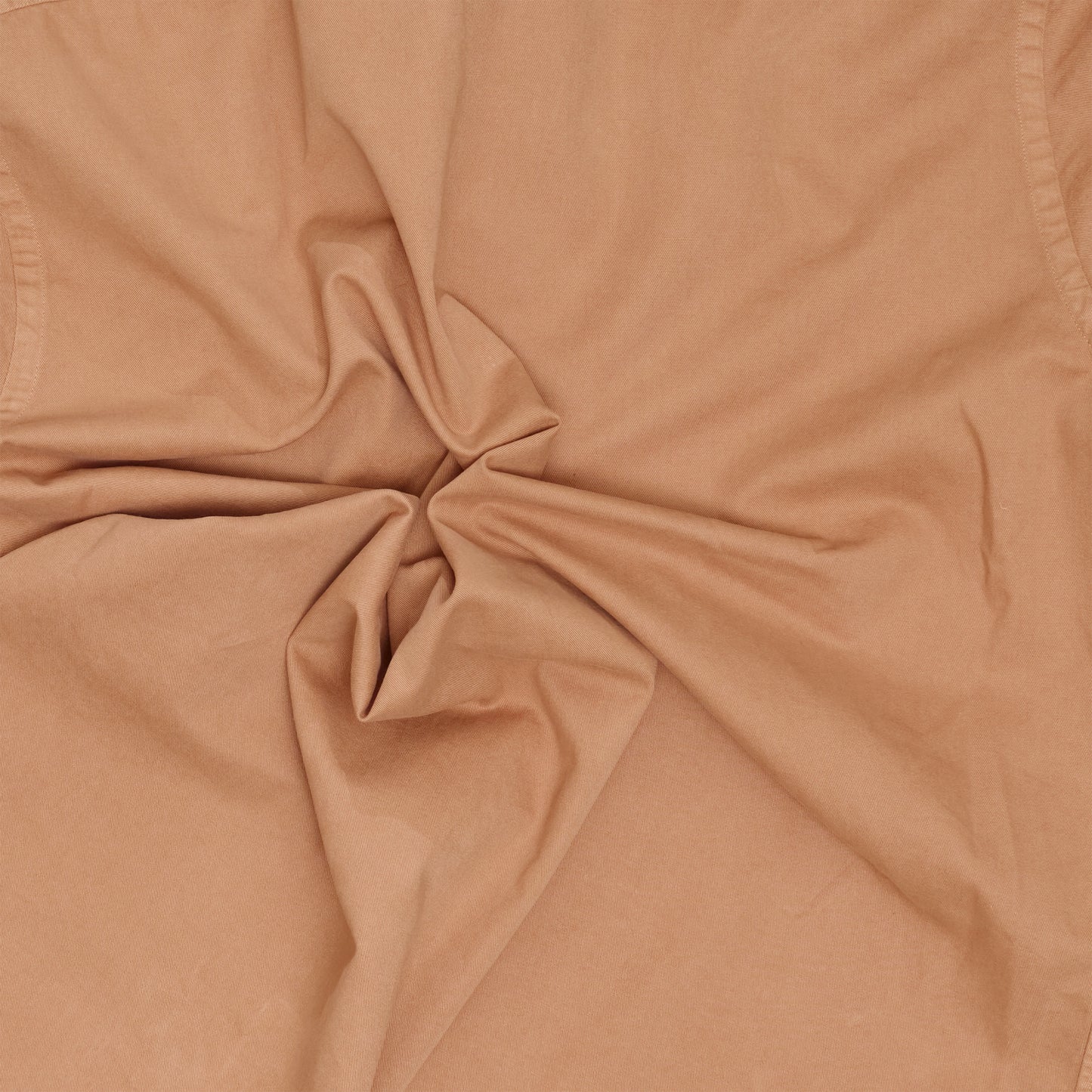 Pecan Garment Dyed Twill Shirt