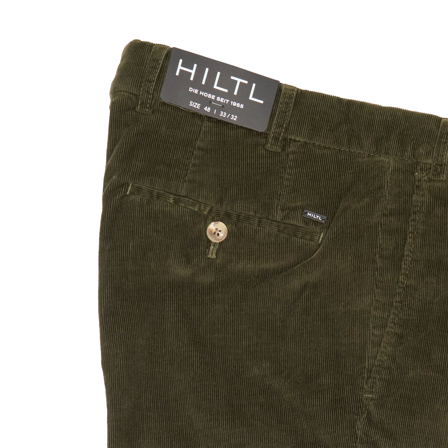 Olive Corduroy Trouser / Parma