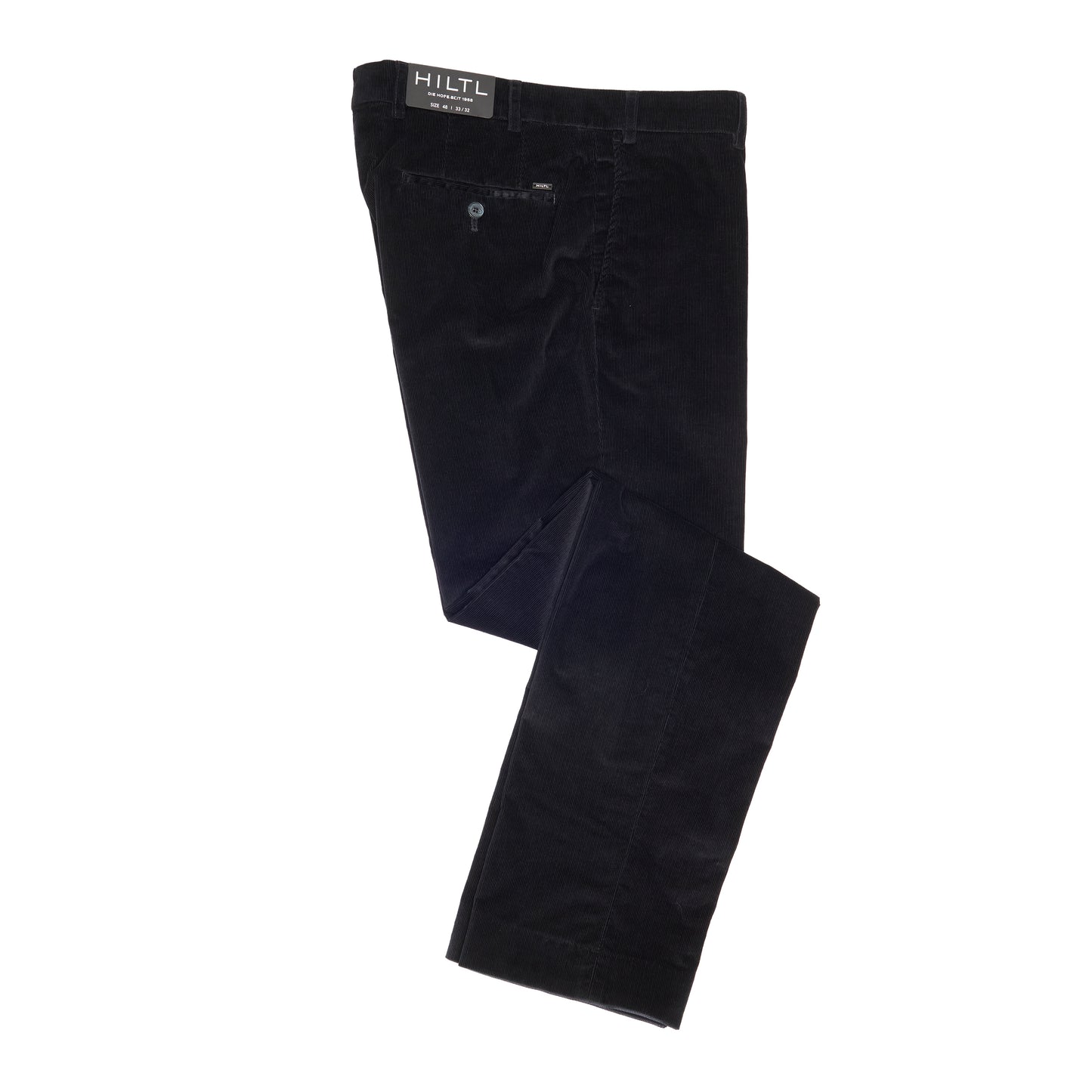 Navy Corduroy Trouser / Parma