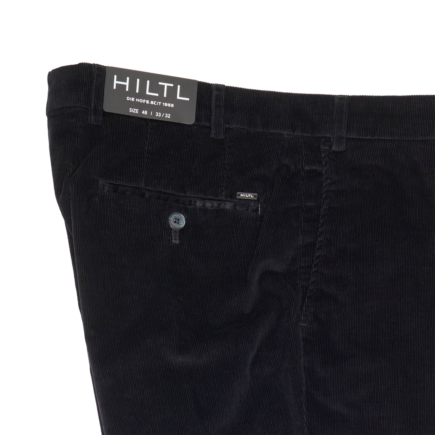 Navy Corduroy Trouser / Parma