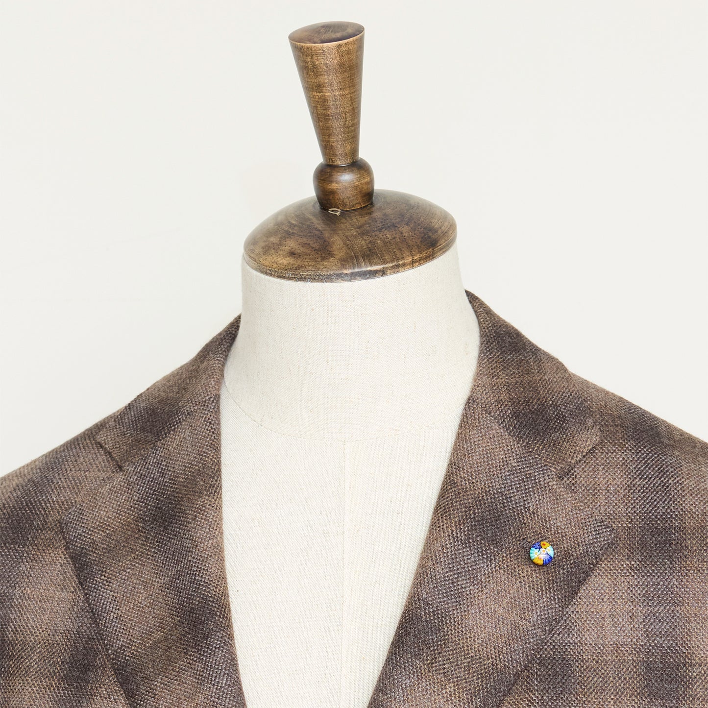 Brown Shadow Plaid Blazer / Jacketinthebox