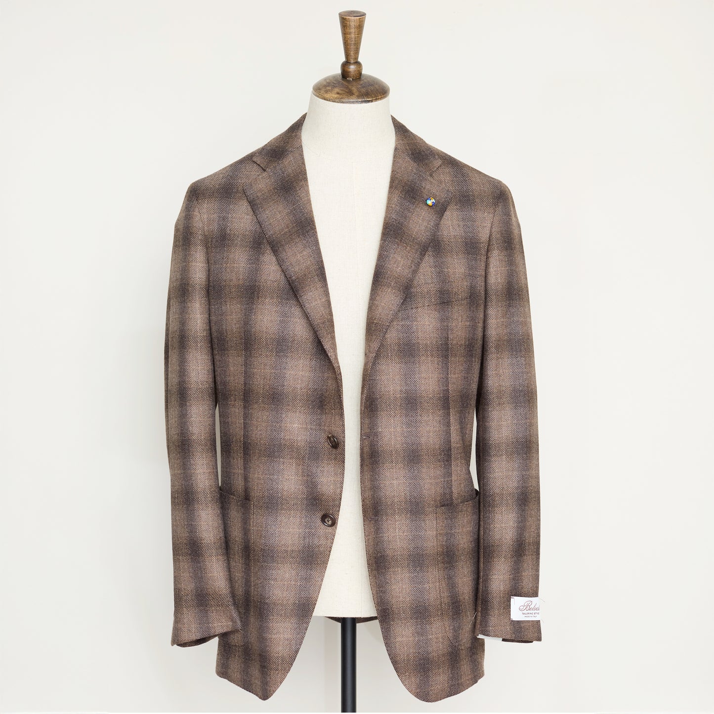 Brown Shadow Plaid Blazer / Jacketinthebox