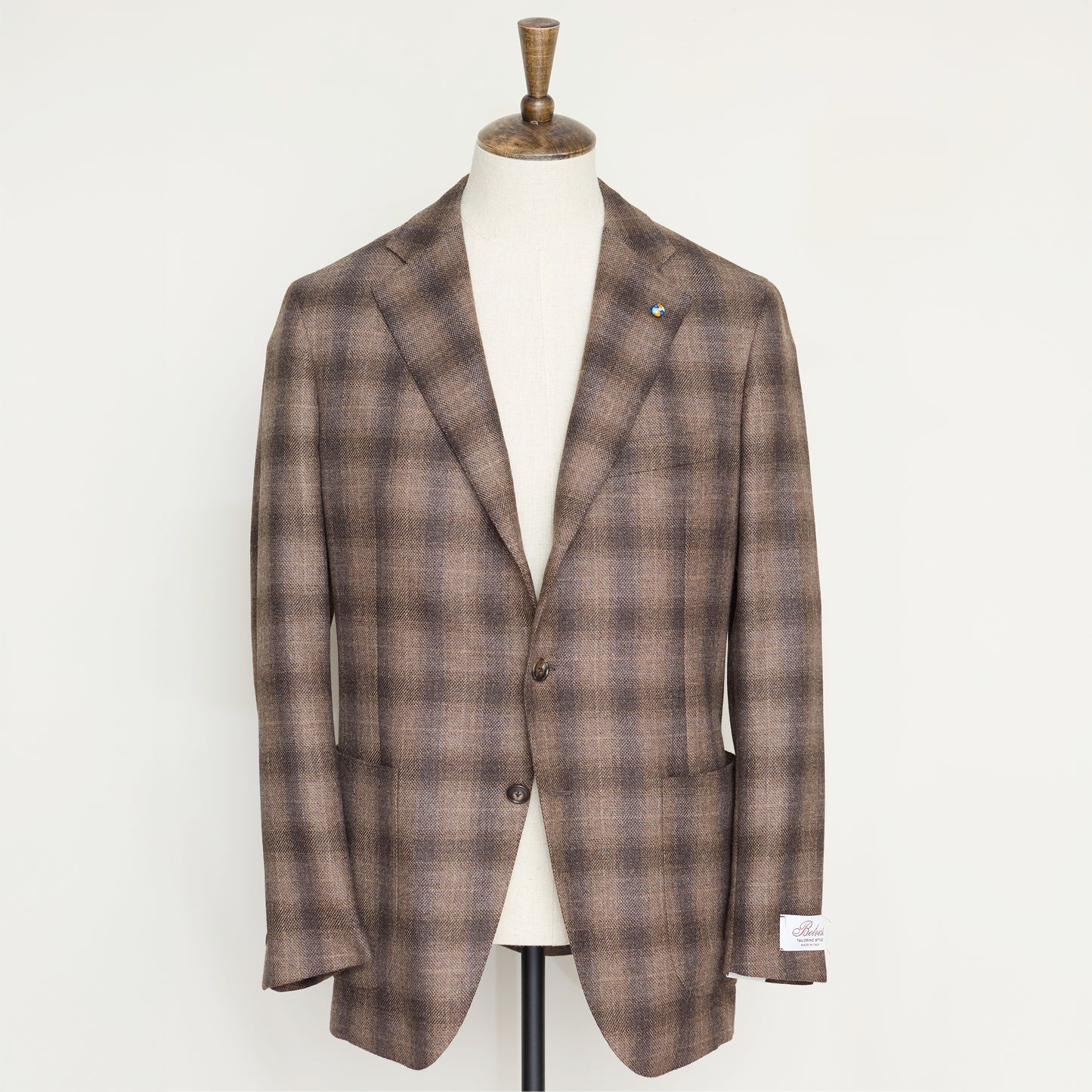 Brown Shadow Plaid Blazer / Jacketinthebox