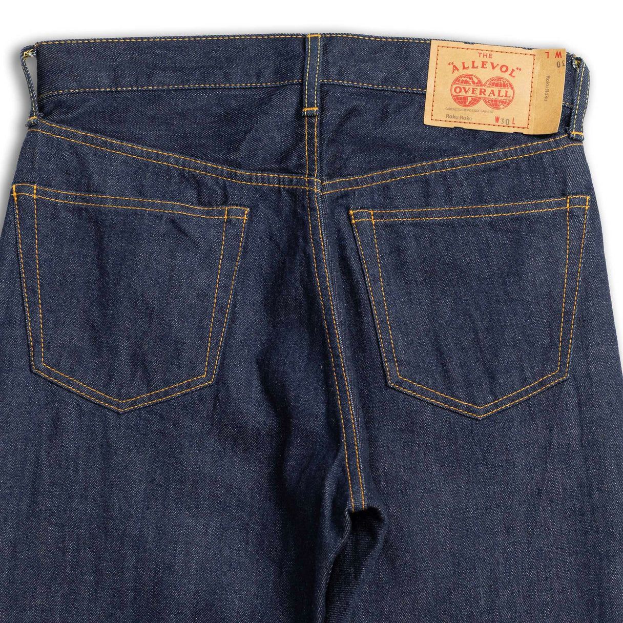 Natural Indigo ‘Roku Roku’ 66 Denim Jean