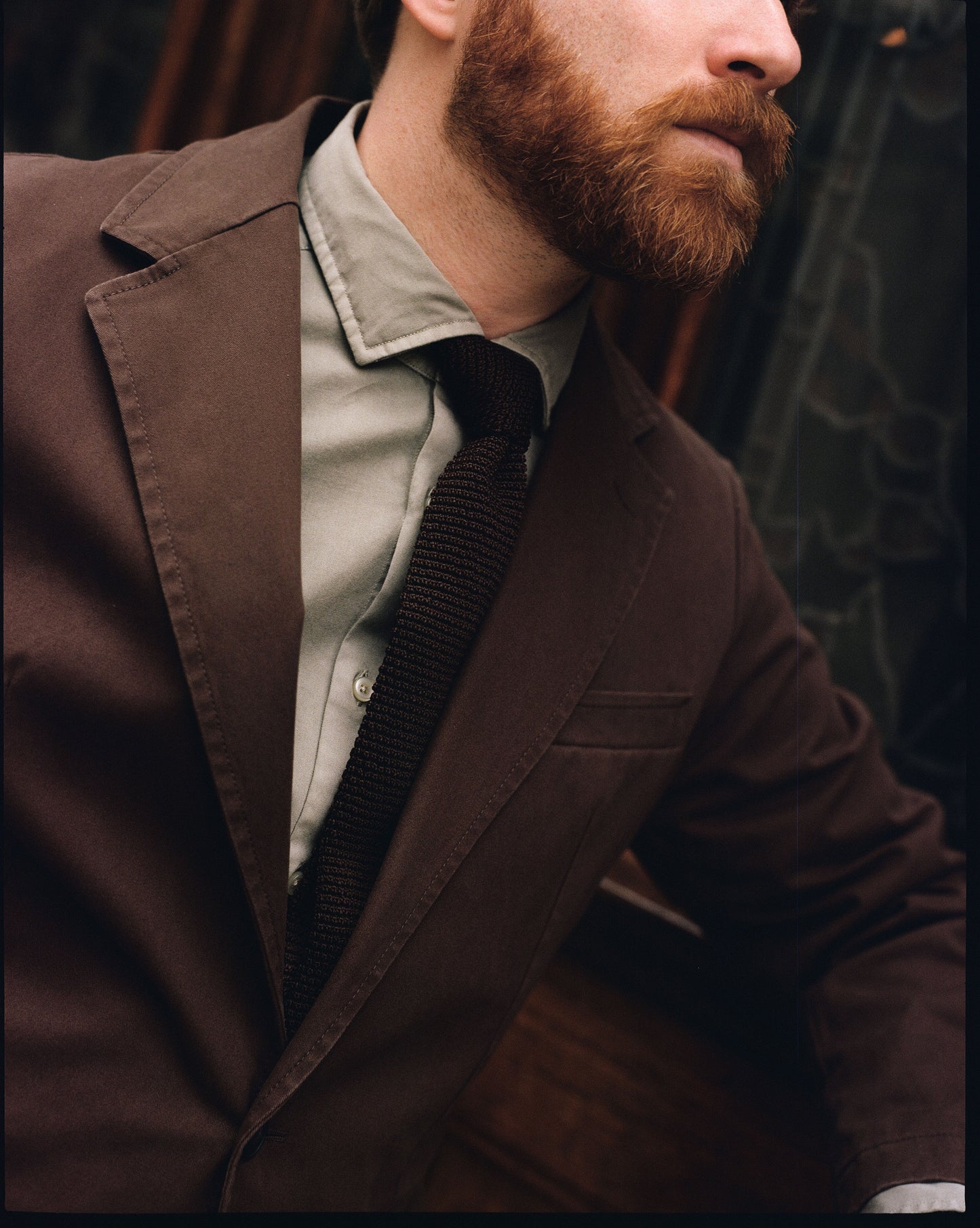 Olive Garment Dyed Twill Shirt