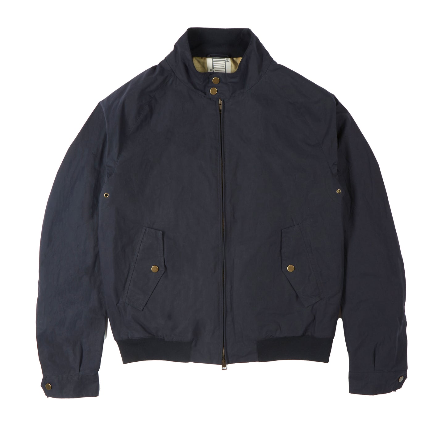 Navy Wax Harrington