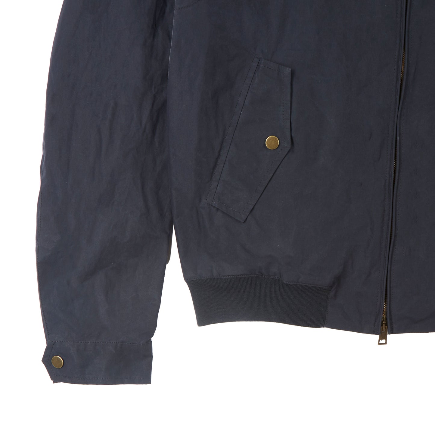 Navy Wax Harrington