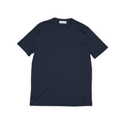 Ink Mercerised Crew Neck T-Shirt