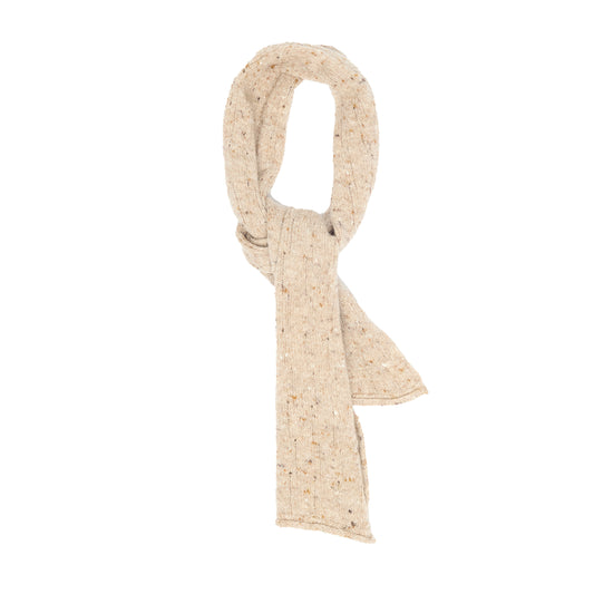 Tan Fleck Teardrop Scarf