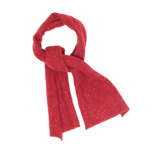 Red Teardrop Scarf