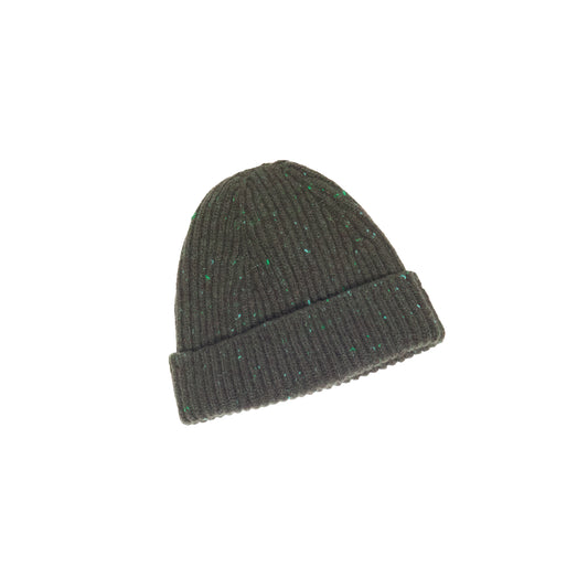 Green Fleck Rib Hat