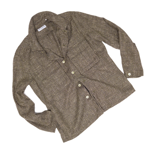 Brown Fleck Overshirt
