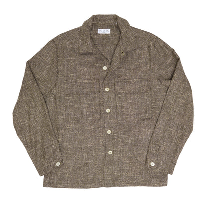 Brown Fleck Overshirt