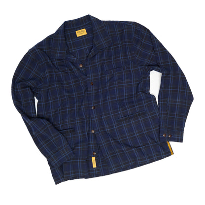 Winter Madras / N°178 Camp Collar Long Sleeve Shirt