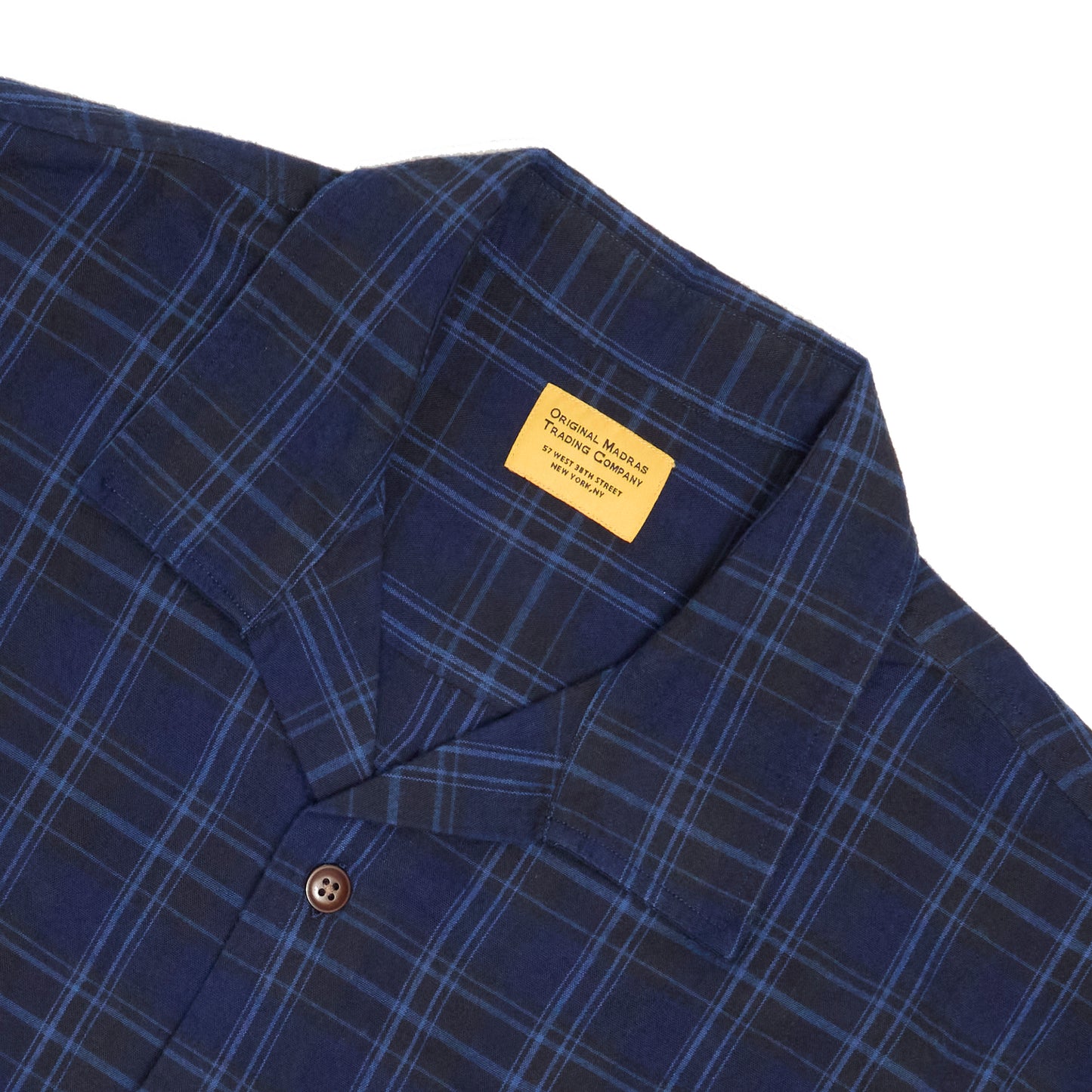 Winter Madras / N°178 Camp Collar Long Sleeve Shirt