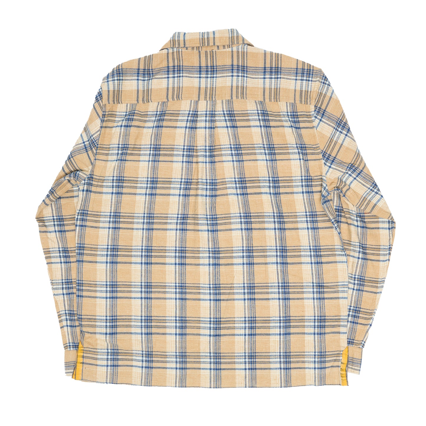 Brushed Raw Organic Yarn / N°178 Camp Collar Long Sleeve Shirt