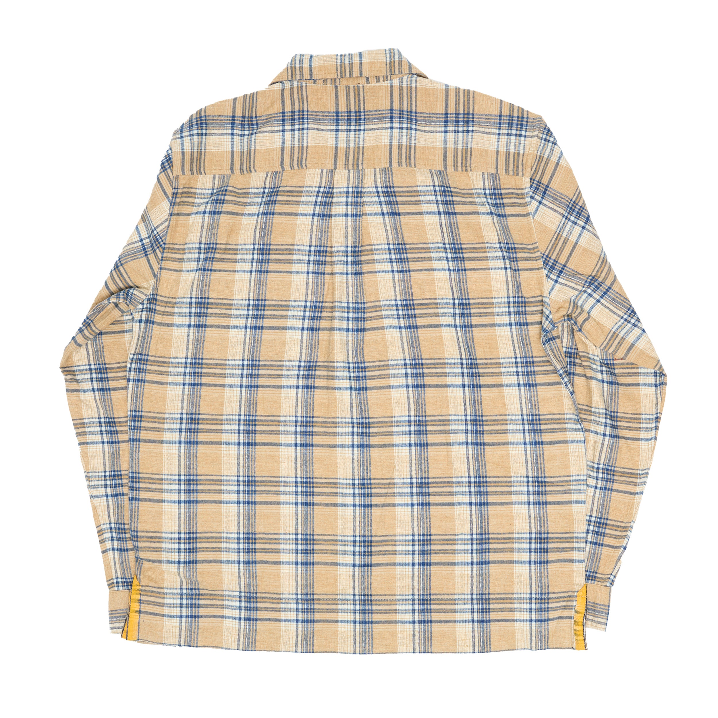 Brushed Raw Organic Yarn / N°178 Camp Collar Long Sleeve Shirt