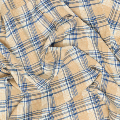 Brushed Raw Organic Yarn / N°178 Camp Collar Long Sleeve Shirt