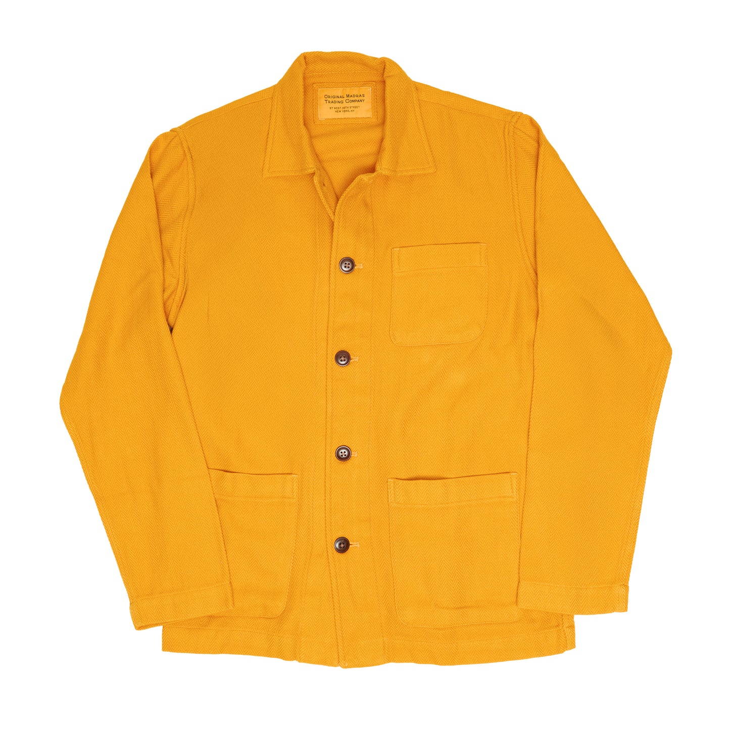 Mustard HBT Weave / N°106 Shirt Jacket