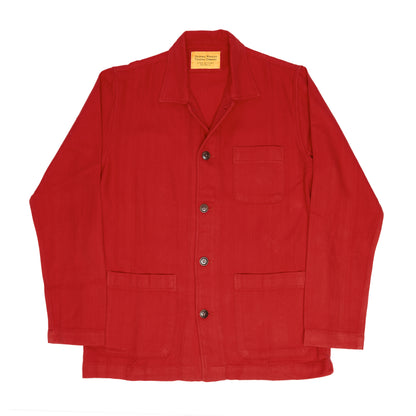 Red HBT Weave / N°106 Shirt Jacket