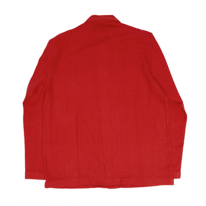 Red HBT Weave / N°106 Shirt Jacket