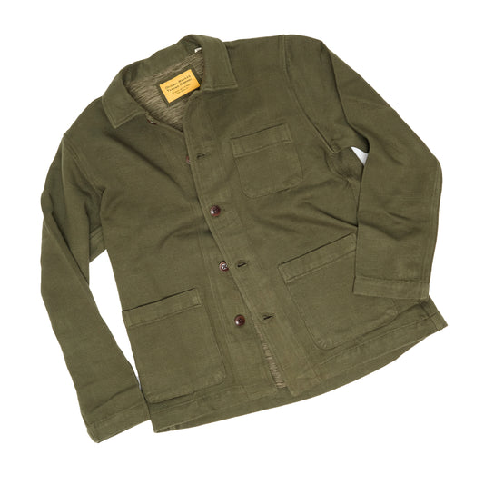 Olive 10oz Denim / N°106 Shirt Jacket