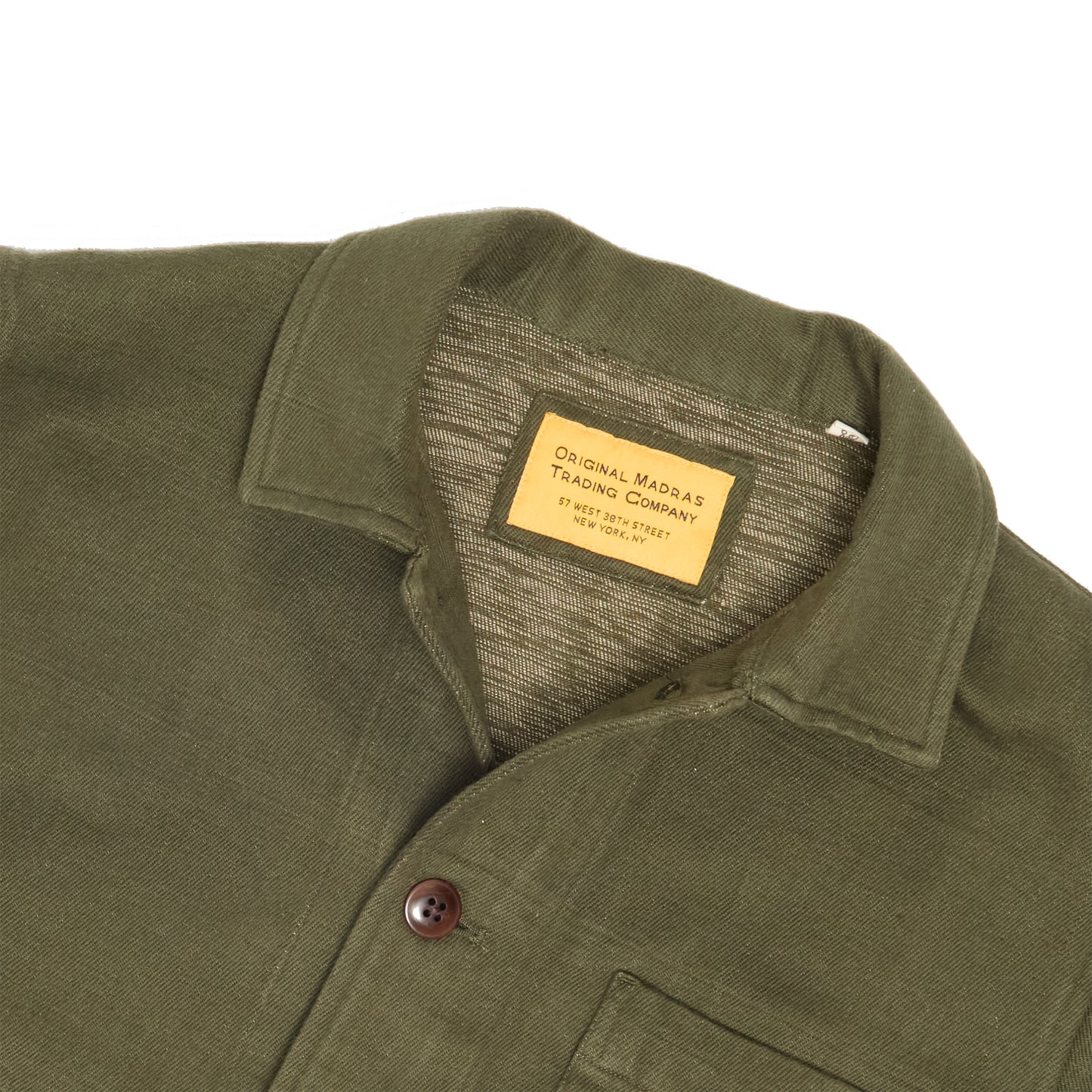 Olive 10oz Denim / N°106 Shirt Jacket