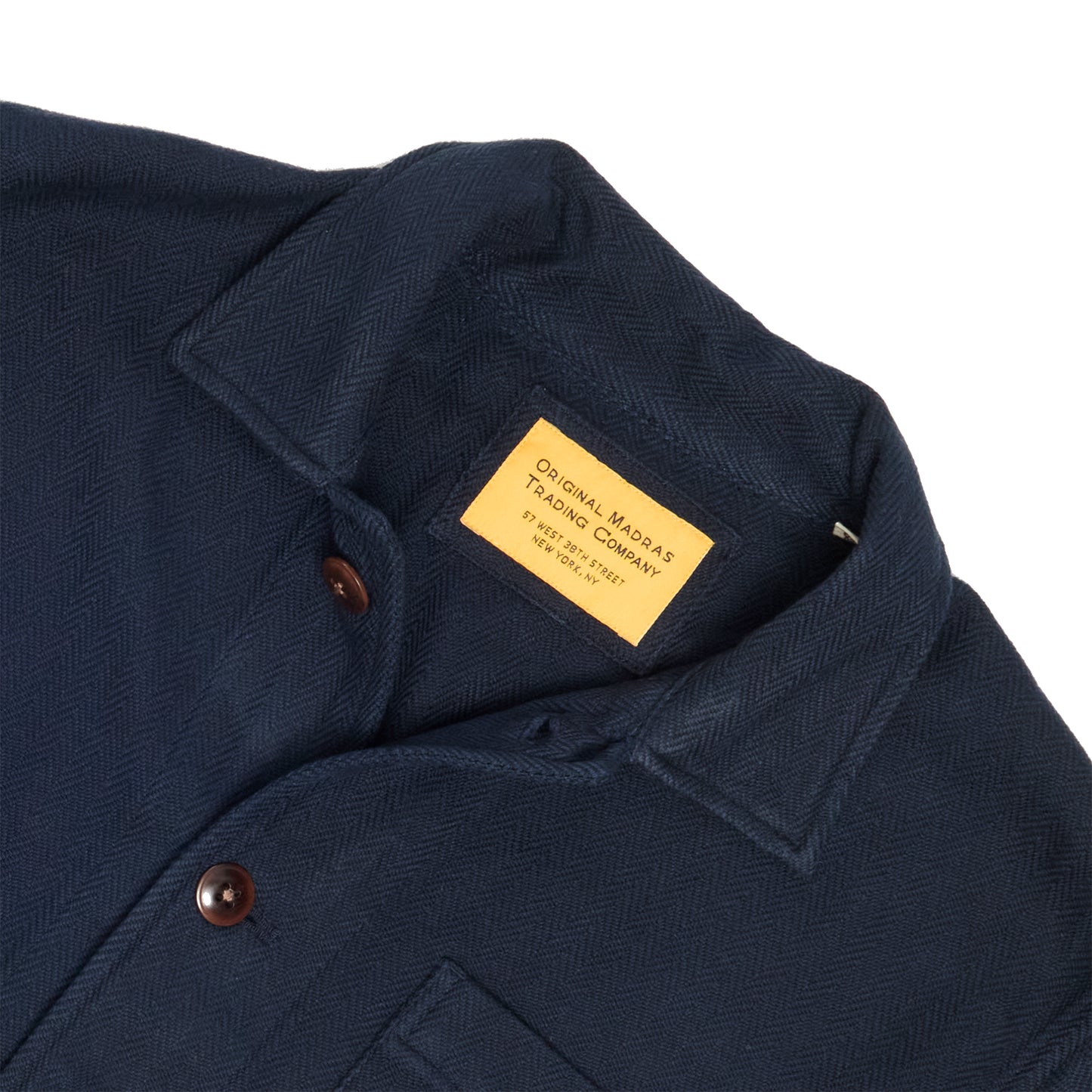 Navy HBT Weave / N°106 Shirt Jacket