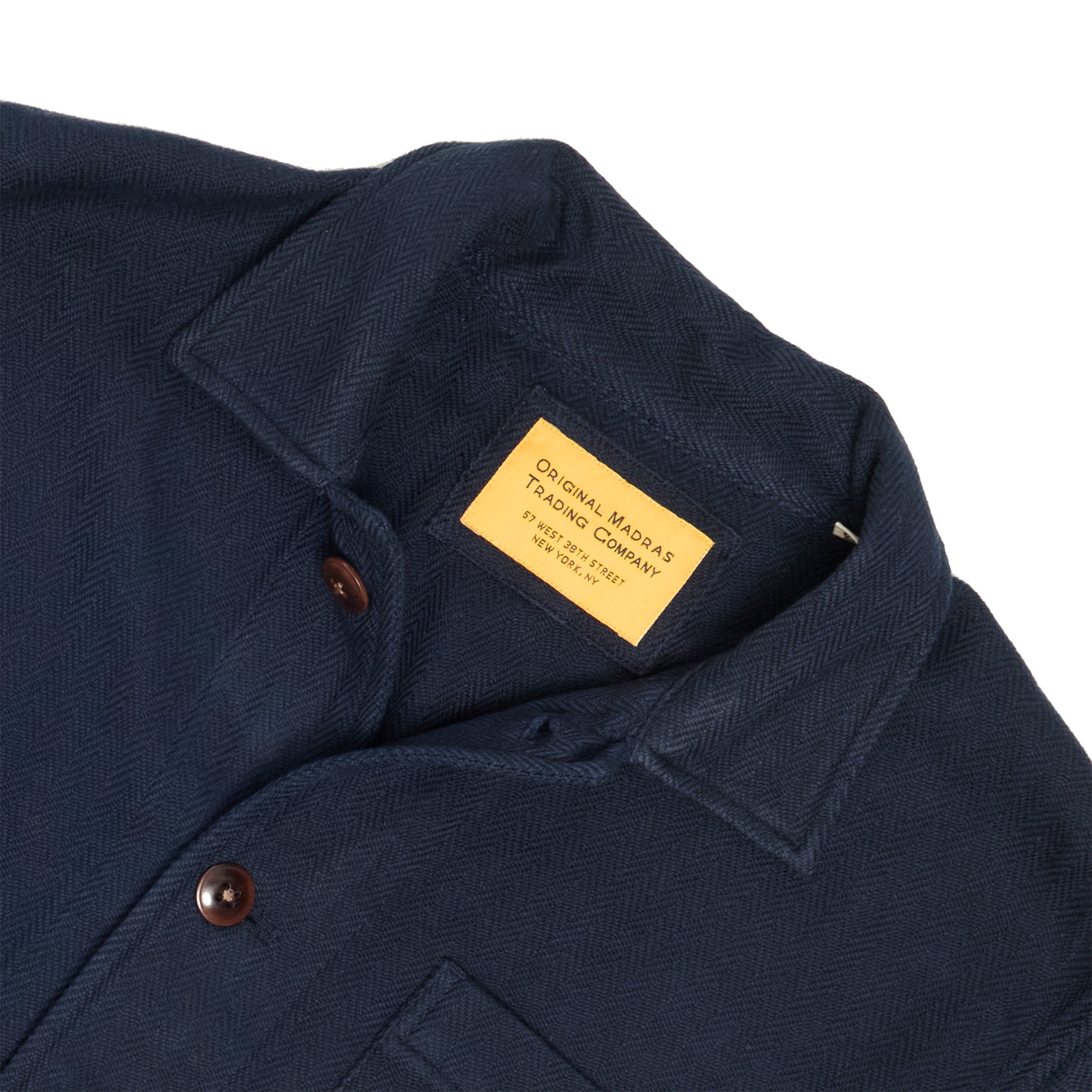 Navy HBT Weave / N°106 Shirt Jacket