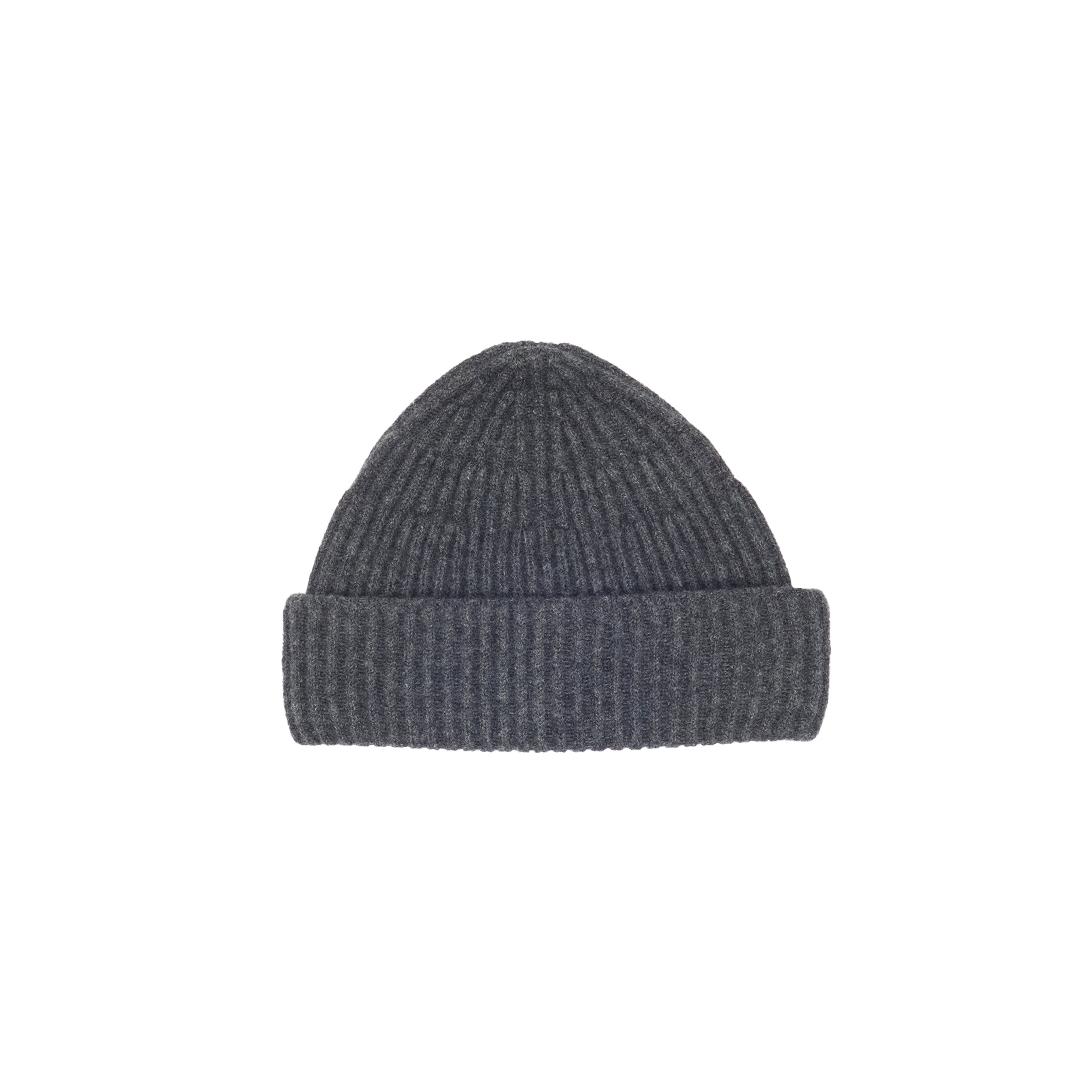 Anthracite Docker Knit Cap