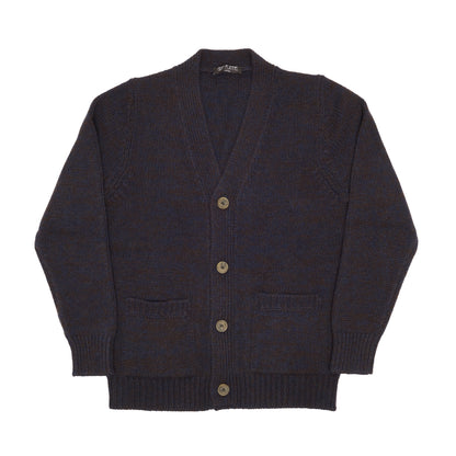 Navy Cashmere Cardigan