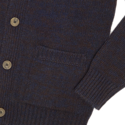 Navy Cashmere Cardigan