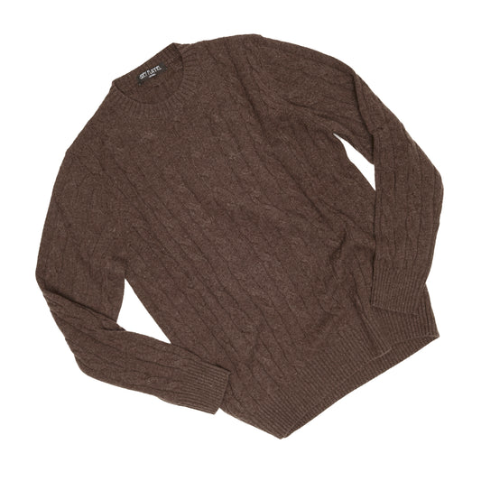 Marmot Cashmere Aran Crewneck Sweater