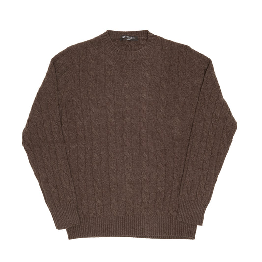 Marmot Cashmere Aran Crewneck Sweater