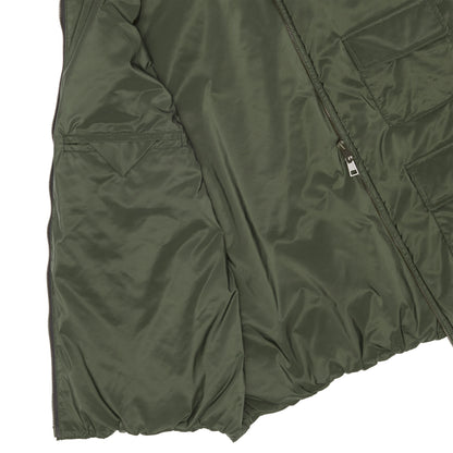 Olive Nylon Flak Jacket