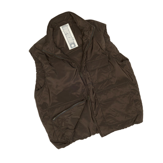 Brown Nylon Flak Jacket
