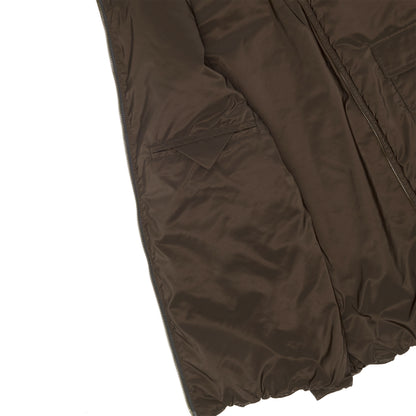 Brown Nylon Flak Jacket