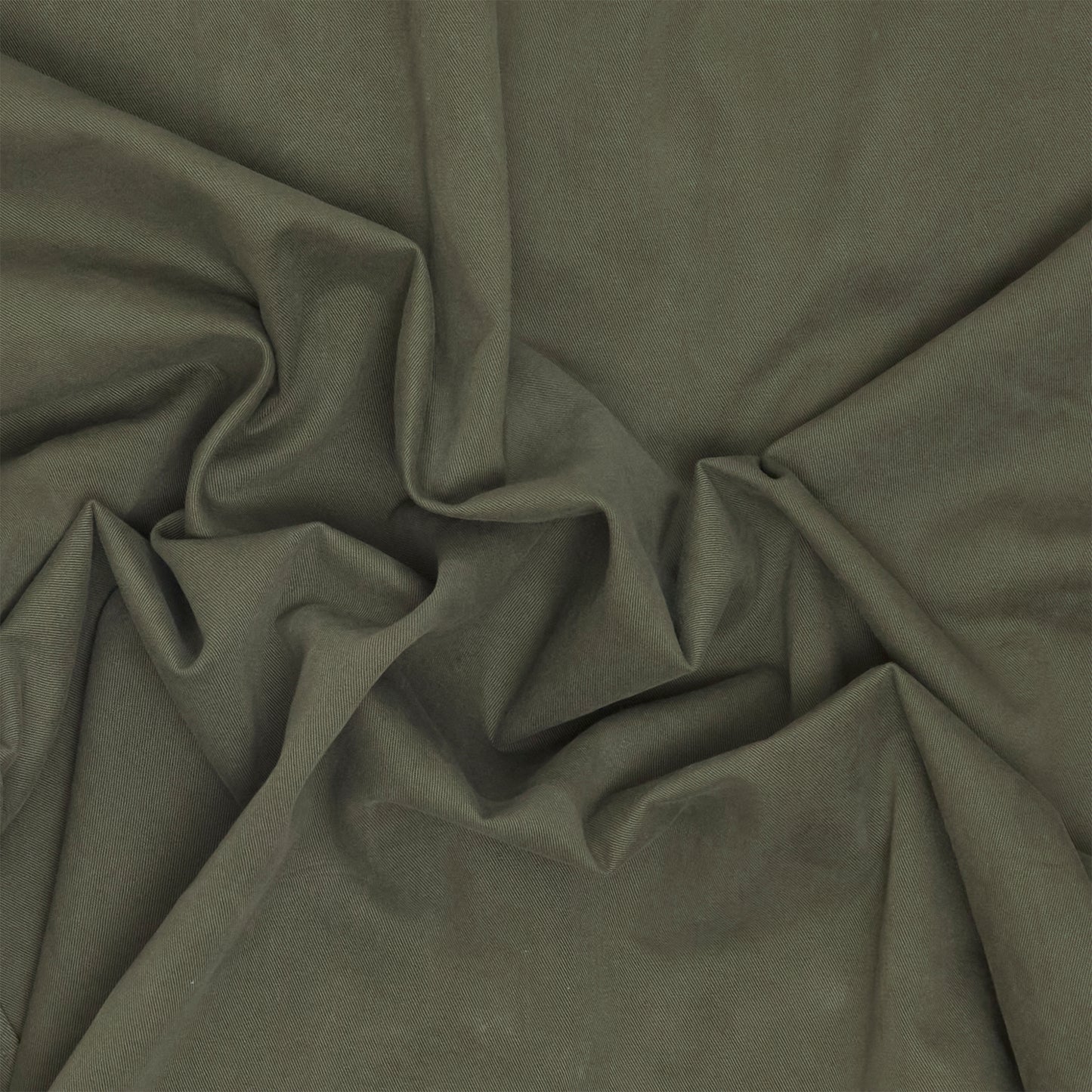 Forest Green Garment Dyed Twill Shirt