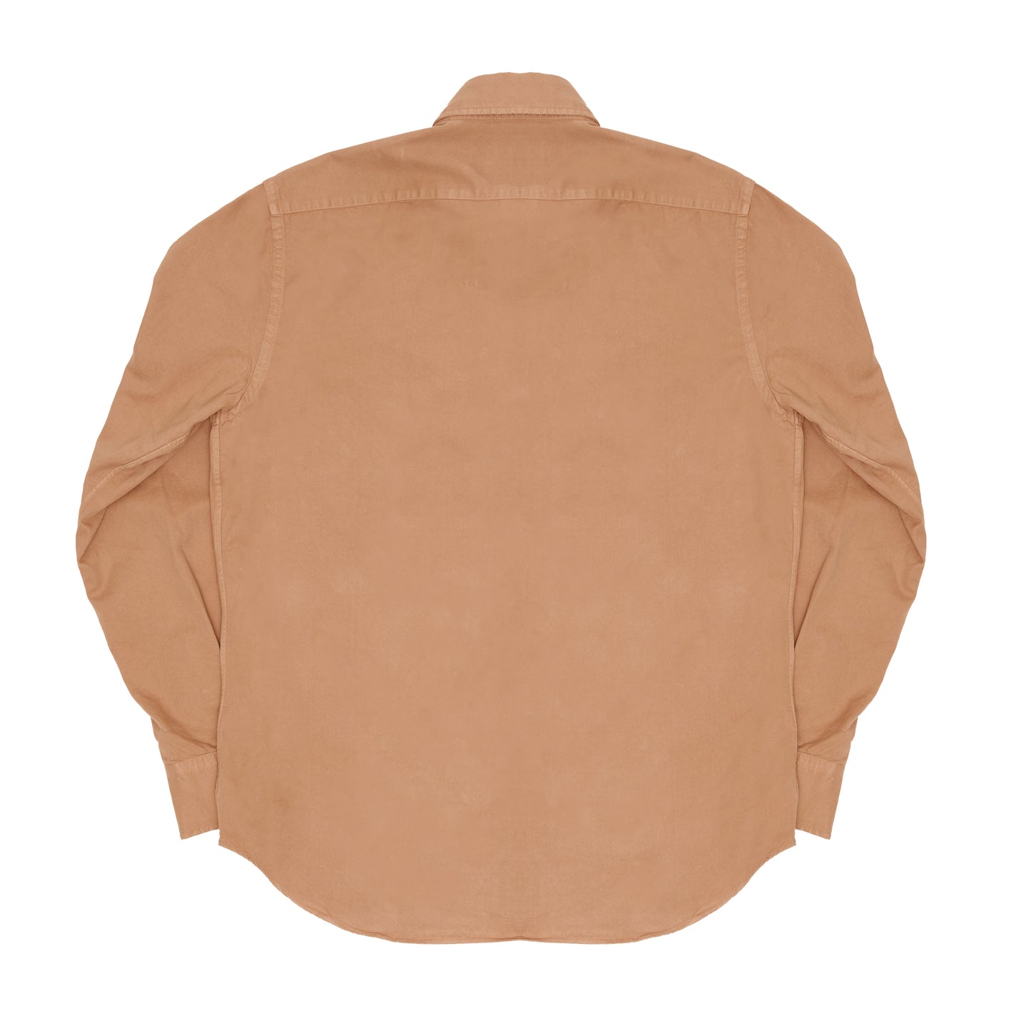 Pecan Garment Dyed Twill Shirt