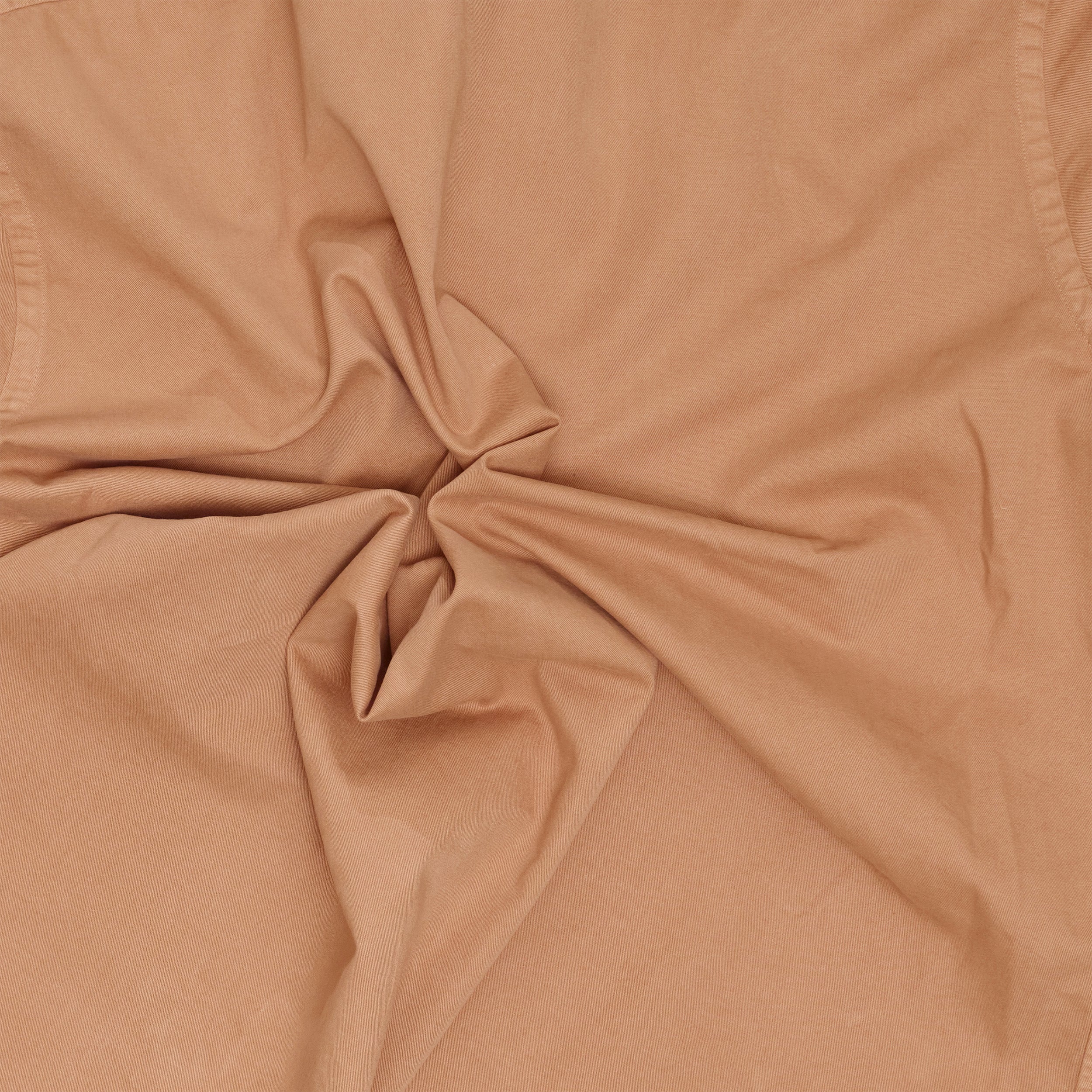 Pecan Garment Dyed Twill Shirt