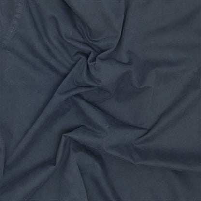Navy Garment Dyed Twill Shirt