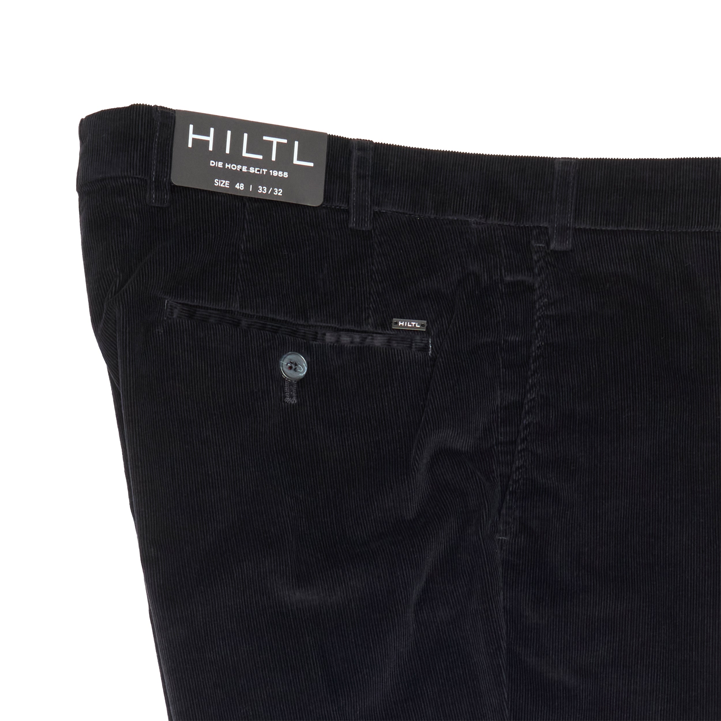 Navy Corduroy Trouser / Parma