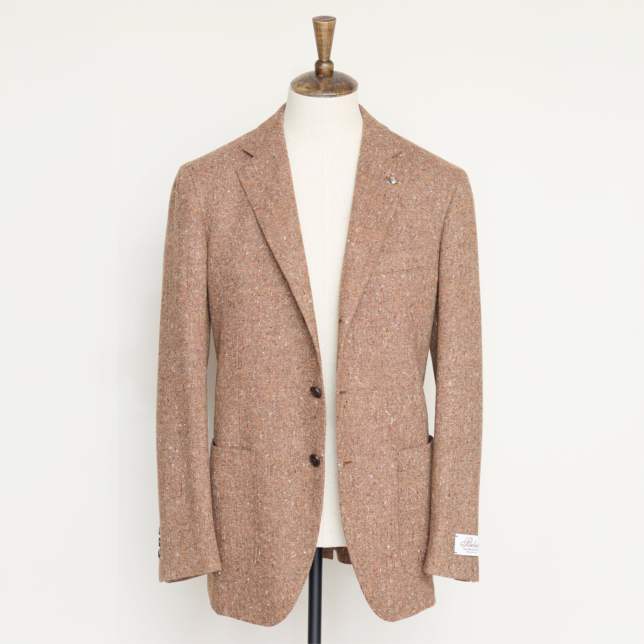 Orange Fleck Donegal Blazer / Jacketinthebox