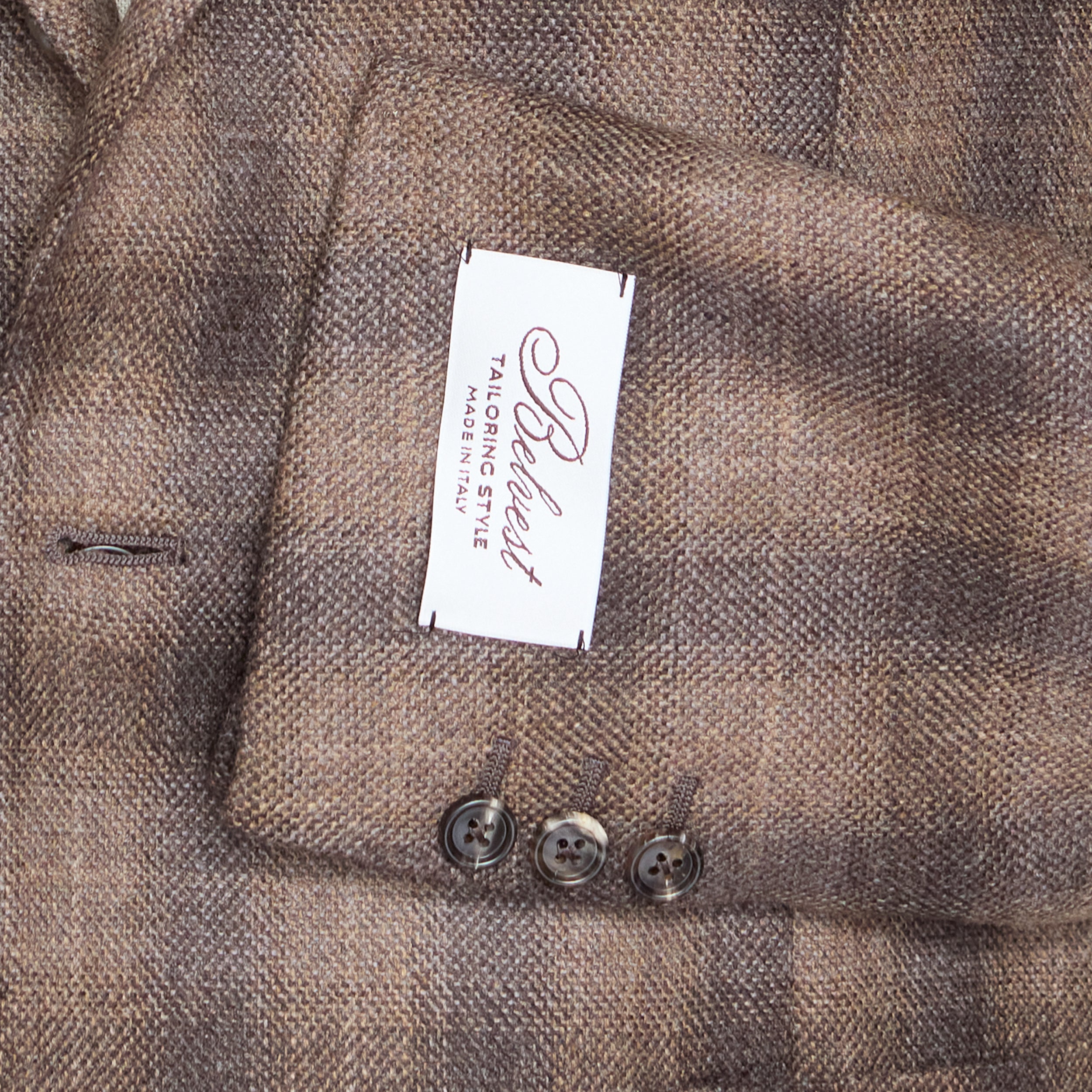 Brown Shadow Plaid Blazer / Jacketinthebox