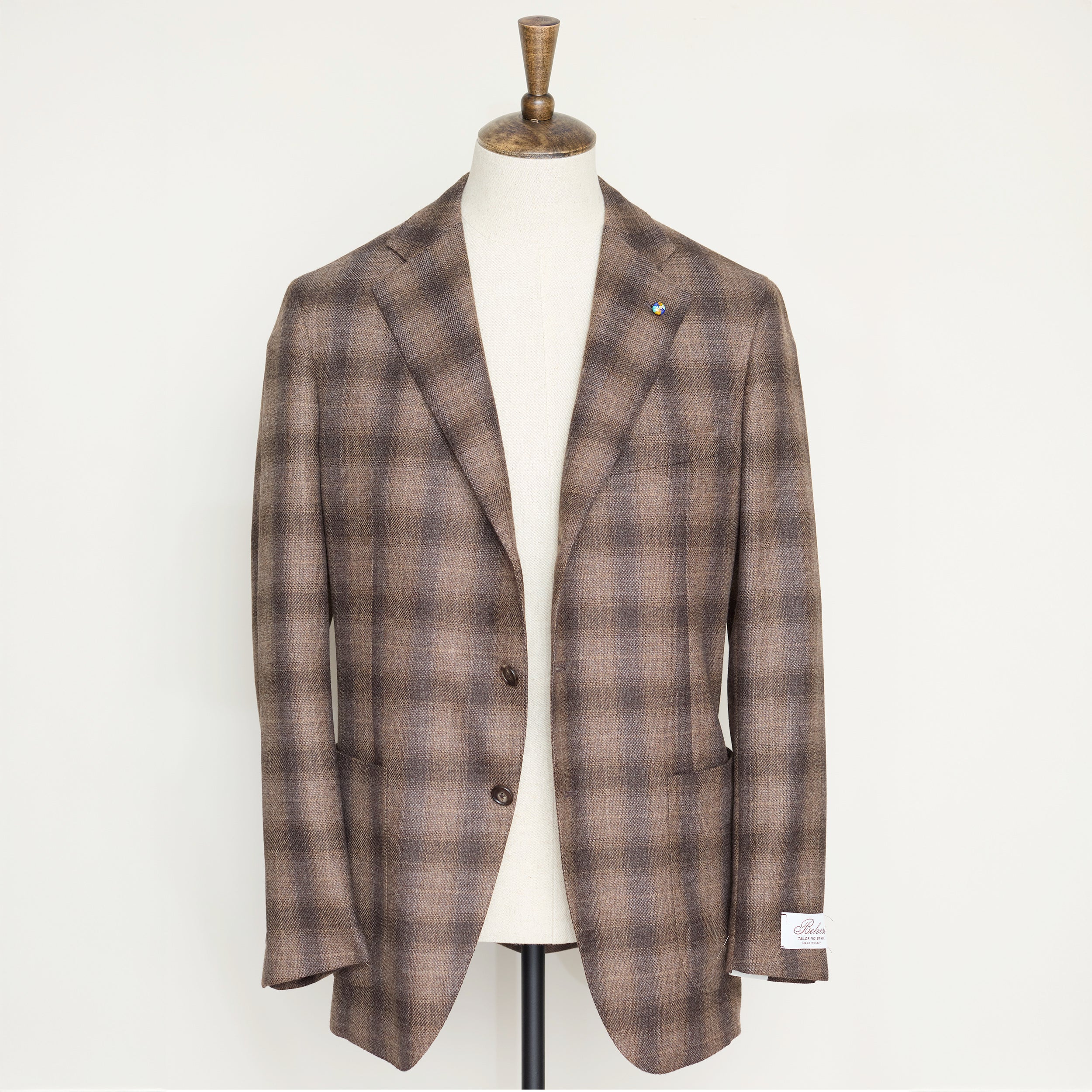 Brown Shadow Plaid Blazer / Jacketinthebox