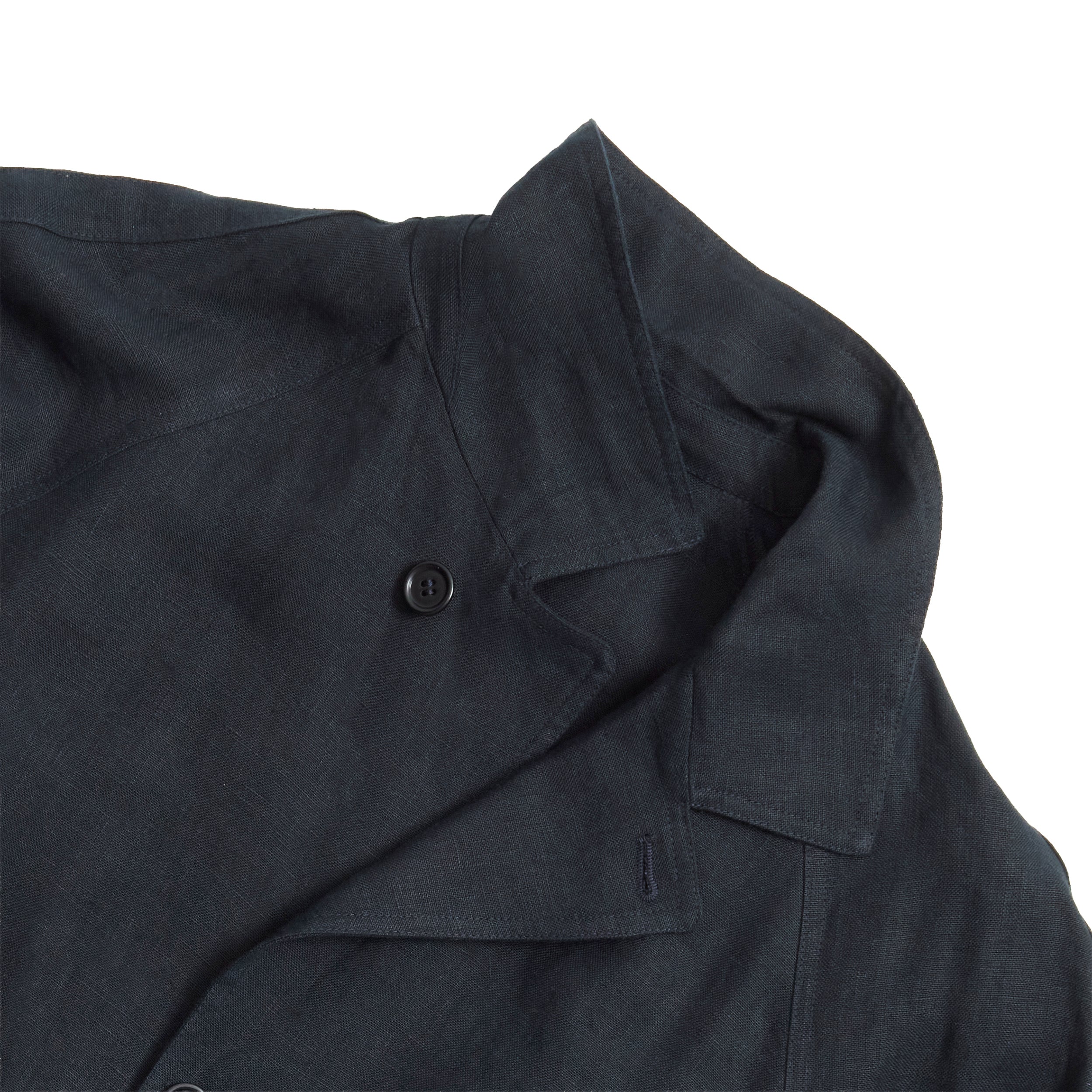 Navy Irish Linen Vale Jacket