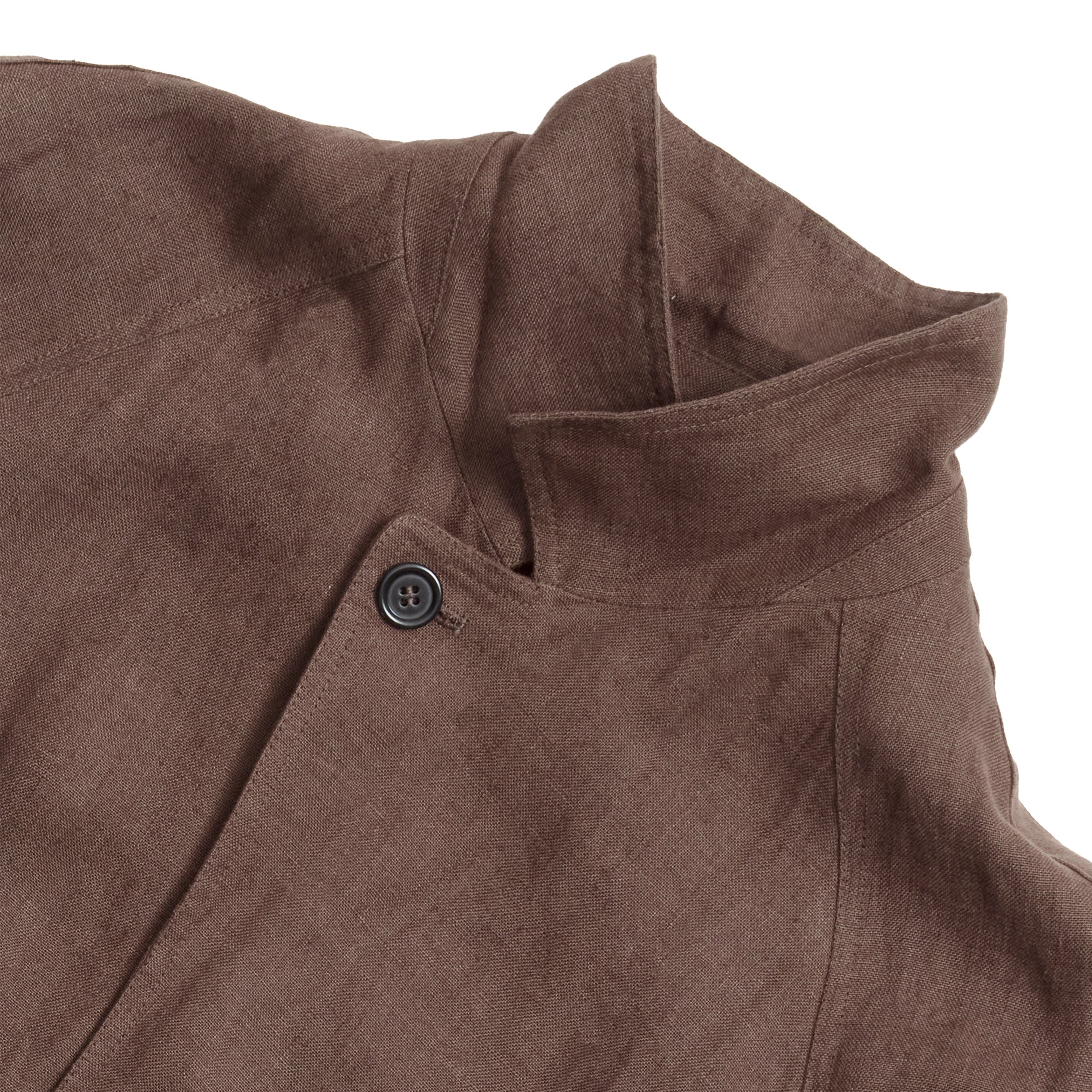 Brown Irish Linen Vale Jacket