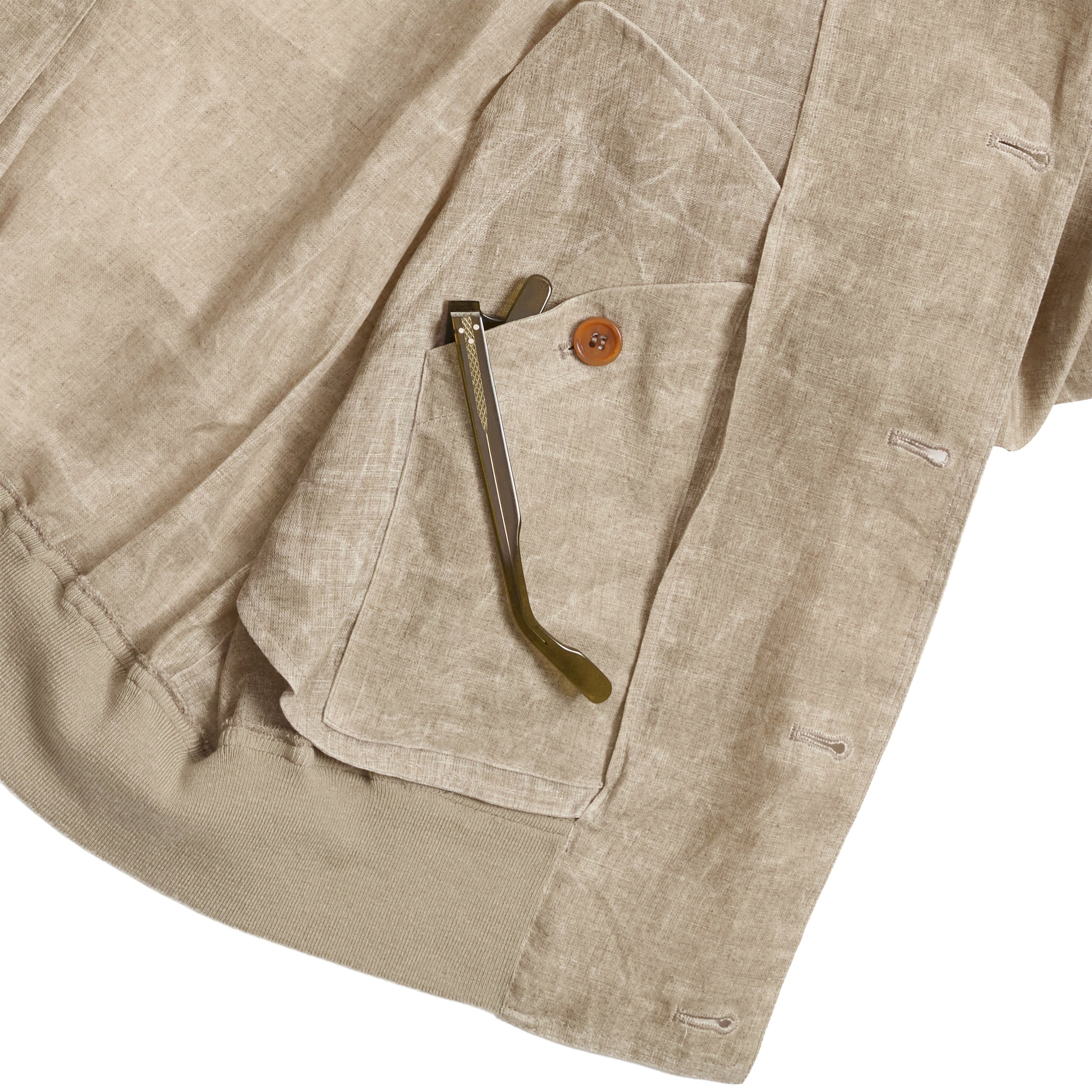 Waxed Linen Vale Jacket